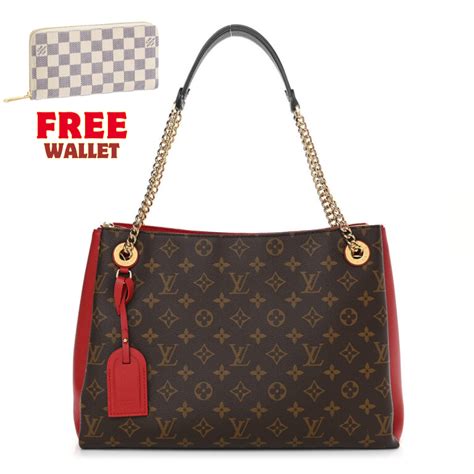 louis vuitton surene mm red